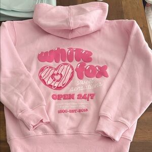 White Fox Boutique Pink Hoodie